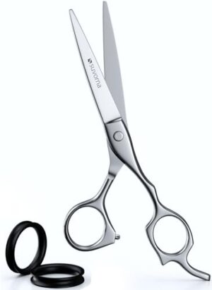 Shears for Hair Cutting - Barber Scissors for Hair Cutting - Extremely Sharp Hair Cutting Scissors to Cut Hair - Made with 6.5 Stainless Steel with Key - Hair Shears for Women. Men and Adults