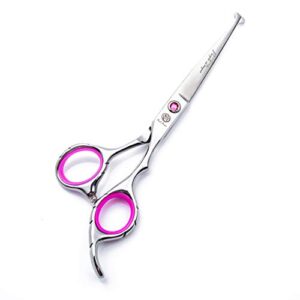 6.0 inch Professional Kids Saftey Round Head Hair Cutting Scissors/Shears for Young Mother or Professional Hairdresser