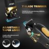 Ufree Hair Clippers for Men. Professional Clippers and Trimmers Set. Cordless Clippers for Hair Cutting. Beard Trimmer. Barber Clippers. Rechargeable Electric Shaver. Gifts for Men