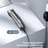 opove H5 Hair Clippers for Men. Professional Cordless Clippers with 250min Runtime & Smart LCD. Quiet Hair Trimmer. Perfect for Kids. Bearded Men. Women & Barbers (Black Gift Boxed)