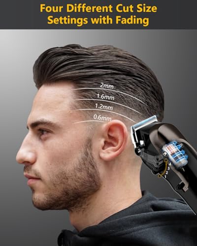 Clippers and Trimmers Set. Cordless Hair Clippers for Men. Women and Children. Professional Barber Clippers Set. for Hair. Beard. Hair Art. Convenient at Home Haircutting.Barber Set Pro