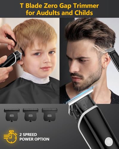 Clippers and Trimmers Set. Cordless Hair Clippers for Men. Women and Children. Professional Barber Clippers Set. for Hair. Beard. Hair Art. Convenient at Home Haircutting.Barber Set Pro