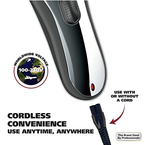 Wahl Clipper Rechargeable Cord/Cordless Haircutting & Trimming Kit for Heads. Longer Beards. & All Body Grooming - Model 79434