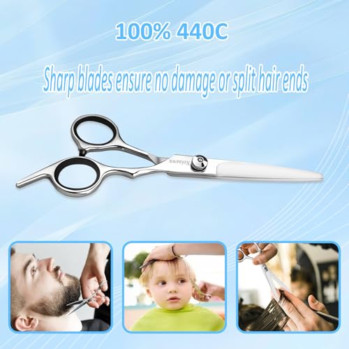 Hair Cutting Scissors. Professional Hair Scissors Razor. Barber Shears. Ultra Sharp Blades. For hair salon.hair studio or home