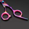 FARRAY 6.5 Professional Hair Cutting Scissors - Japanese Stainless Steel Barber Shears for Salon. Home. All Ages - Ergonomic Handle & Sharp Blades (Aurora color)