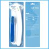 Professional Hair Styling Tools: DIY Layering and Trimming Kit with Clips. Guide for Bangs. Layers. Split Ends - Blue