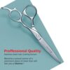 Shears for Hair Cutting - Barber Scissors for Hair Cutting - Extremely Sharp Hair Cutting Scissors to Cut Hair - Made with 6.5 Stainless Steel with Key - Hair Shears for Women. Men and Adults