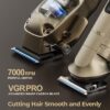 Hair Clippers for Men Professional. Cordless Hair Clippers for Hair Cutting. Mens Clippers and Trimmers Set. Electric Hair Trimmer for Men with Package Box