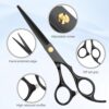 Hair Cutting Scissors Kit. Professional Barber Shears Set with Hair Scissors Thinning Shears. Tijeras para Cortar Cabello Haircutting Sheers Hair Cut Blending Salon Scissor for Men Women Pet