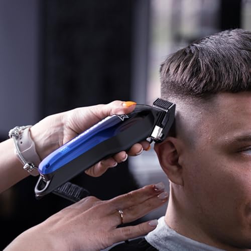 SUPRENT Hair Clippers for Men. Cordless Hair Clippers Set with Type-C Rechargeable. 7000 RPM Powerful Haircutting Clippers