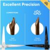 Equinox Razor Edge Series Professional Hair Scissors - 6.5� Premium Japanese Stainless Steel Hair Cutting Scissors. Hair Shears. Hair Razors for Hair Cutting. Barber Accessories & Hair Salon Supplies