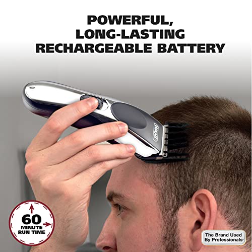Wahl Clipper Rechargeable Cord/Cordless Haircutting & Trimming Kit for Heads. Longer Beards. & All Body Grooming - Model 79434