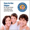 ConairMAN Simple Cut. Hair Clippers for Men. 10-piece Home Hair Cutting Kit