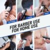 SUPRENT Cordless Hair Clippers for Men Professional Hair Cutting Trimmer with LED Display Trimmer for Barbers & Home Use