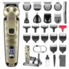 VGR 095 Beard Trimmer for Men. 7 in 1 Waterproof Cordless Hair Clippers and Trimmers Set. Electric Razor Shavers T-Blade Hair Trimmer Grooming Kit for Nose Body Ear Face Mustache. V-103