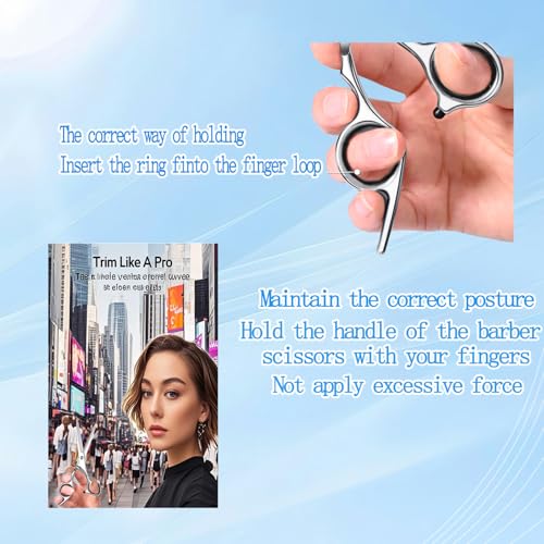 Hair Cutting Scissors. Professional Hair Scissors Razor. Barber Shears. Ultra Sharp Blades. For hair salon.hair studio or home