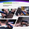 SUPRENT Hair Clippers for Men. Cordless Hair Clippers Set with Type-C Rechargeable. 7000 RPM Powerful Haircutting Clippers