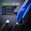 SUPRENT Hair Clippers for Men. Cordless Hair Clippers Set with Type-C Rechargeable. 7000 RPM Powerful Haircutting Clippers