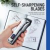 SUPRENT Cordless Hair Clippers for Men Professional Hair Cutting Trimmer with LED Display Trimmer for Barbers & Home Use