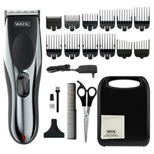 Wahl Clipper Rechargeable Cord/Cordless Haircutting & Trimming Kit for Heads. Longer Beards. & All Body Grooming - Model 79434