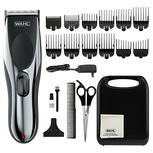 Wahl Clipper Rechargeable Cord/Cordless Haircutting & Trimming Kit for Heads. Longer Beards. & All Body Grooming - Model 79434