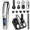 Ufree Beard Trimmer for Men. Waterproof Electric Razor for Nose. Body. Face & Mustache. Cordless Hair Clippers Shavers Grooming Kit. Gifts for Men Husband Father