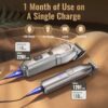 Jack & Rose Clippers and Trimmers Set. Cordless Hair Clippers for Men. Barber Clippers Set