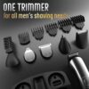 Ufree Beard Trimmer for Men. Waterproof Electric Razor for Nose. Body. Face & Mustache. Cordless Hair Clippers Shavers Grooming Kit. Gifts for Men Husband Father