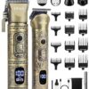 Ufree Hair Clippers for Men Professional with Beard Trimmer. Barber Clippers and Trimmers Set. Electric Razor Shavers for Men. Cordless Mens Grooming Kit for Nose. Face. Hair. Gifts