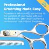Equinox Professional Hair Scissors Set - Premium Barber Kit. Includes Hair Cutting Scissors. Thinning Shears. Straight Razor. Basic Comb. Cleaning Cloth. Oil & Sandpaper - Hair Salon & Barber Supplies