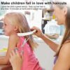 Hair Cutting Scissors. Hair Cutting Kit Women. DIY Home Hair Cutting Tools for Bangs Cutter. Layers. and Split Ends. Scissors for Cutting Baby Hair(Set of 3) Color Blue