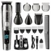 Brightup Beard Trimmer for Men - Electric Razor & Shaver. Cordless Hair Clippers Trimmers Set. IPX7 Waterproof Mens Grooming Kit for Shaving Face. Mustache. Body. Ear. Nose Hair Trimmer. Gifts for Men