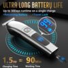 Ufree Beard Trimmer for Men. Waterproof Electric Razor for Nose. Body. Face & Mustache. Cordless Hair Clippers Shavers Grooming Kit. Gifts for Men Husband Father