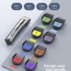 opove H5 Hair Clippers for Men. Professional Cordless Clippers with 250min Runtime & Smart LCD. Quiet Hair Trimmer. Perfect for Kids. Bearded Men. Women & Barbers (Black Gift Boxed)