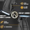 Novah® Professional Hair Clippers for Men. Professional Barber Clippers and Trimmer Set. Mens Cordless Hair Clipper for Barbers Haircut Kit Fade